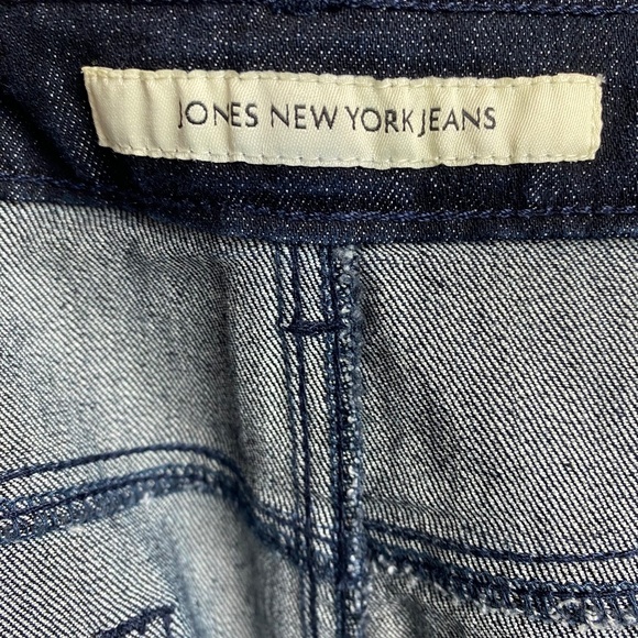 Jones New York Jeans Womenʻs Blue Denim Sutton Skirt Size 14 - Picture 3 of 8